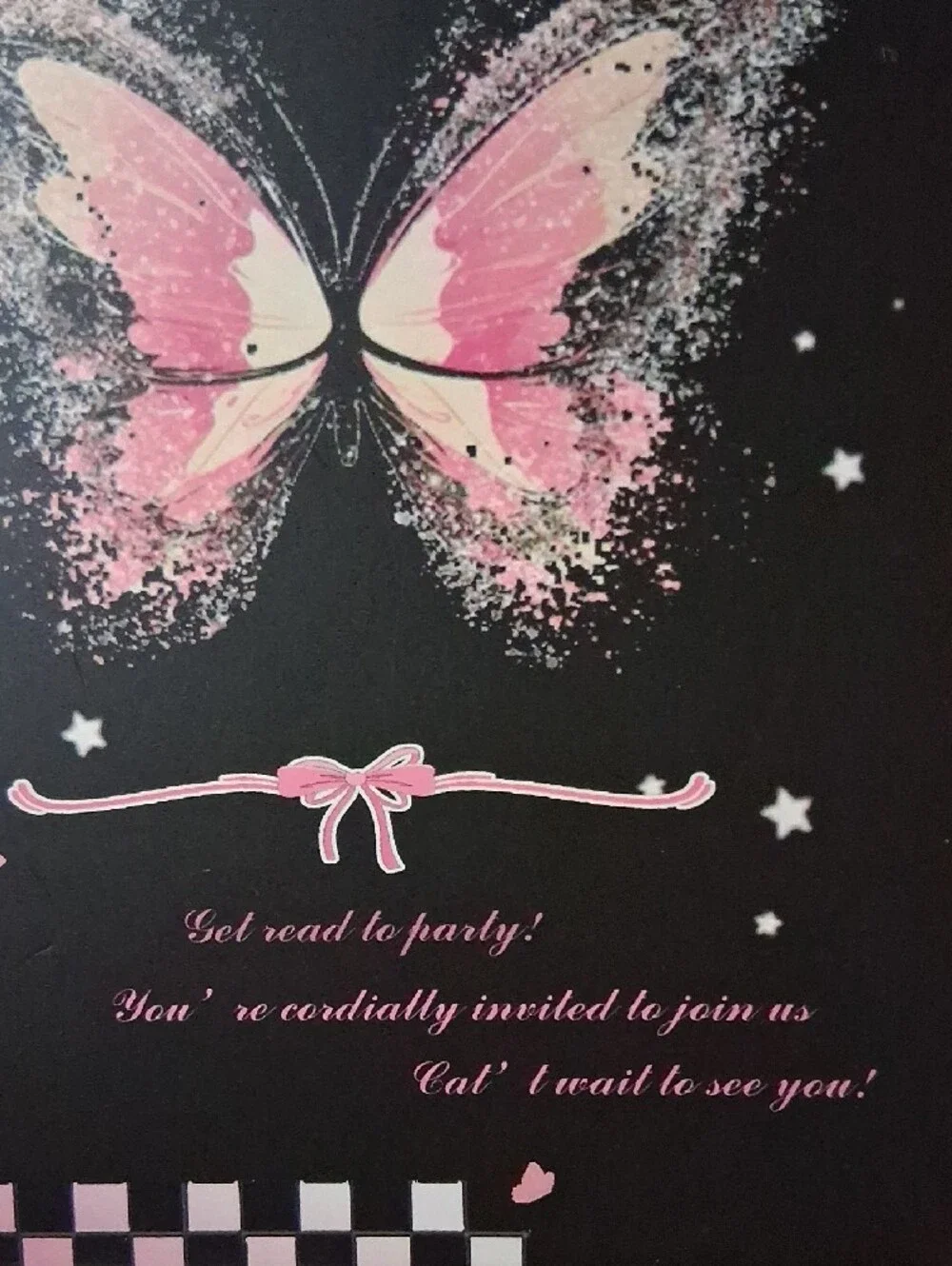 New!  Butterfly Party Invitations